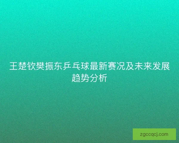王楚钦樊振东乒乓球最新赛况及未来发展趋势分析